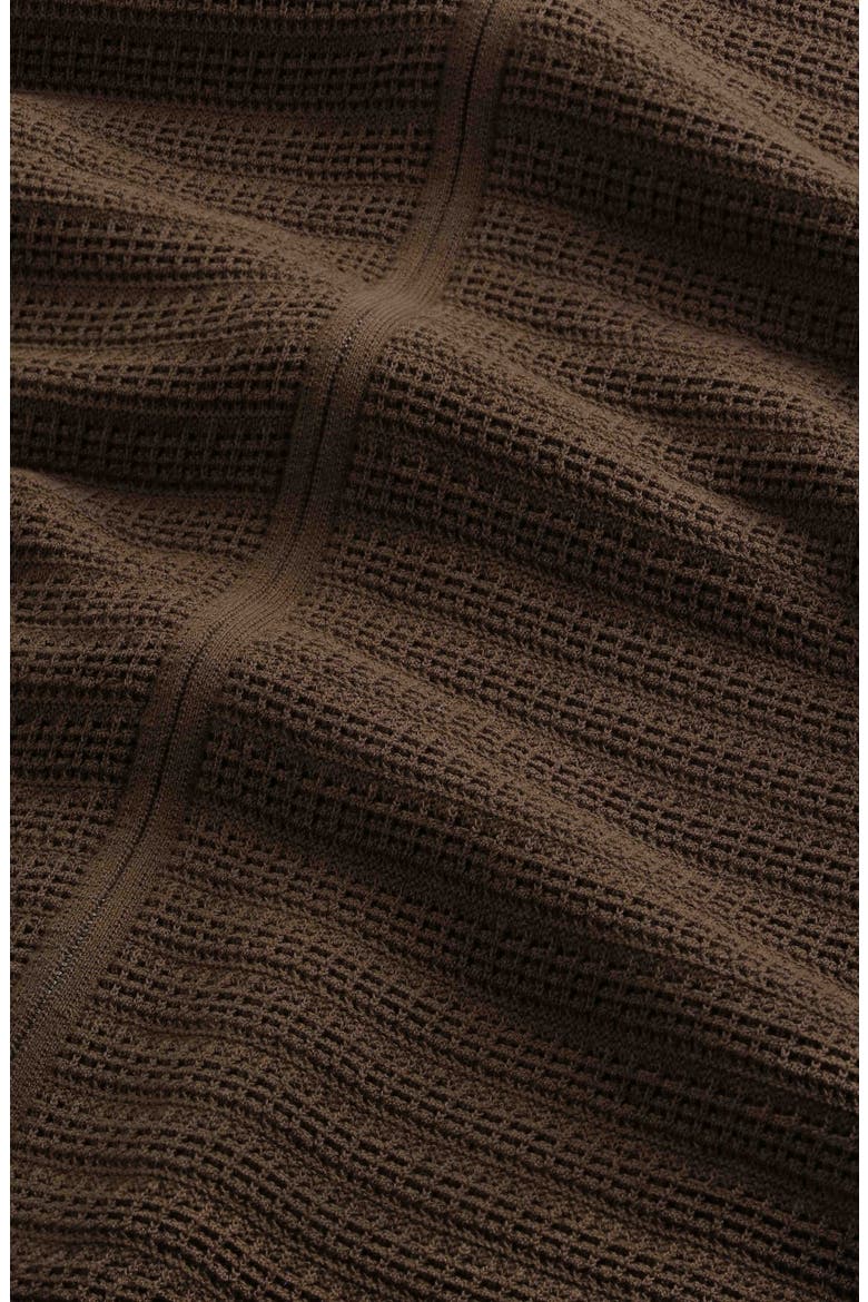 Gustav 60016 Zip Cardigan, Alternate, color, DEEP TRUFFLE