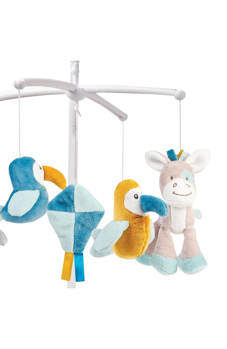 Nattou Tim & Tiloo Musical Crib Mobile, Alternate, color, Multi