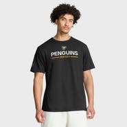 FANATICS Men's Fanatics Black Pittsburgh Penguins Authentic Pro Primary T-Shirt