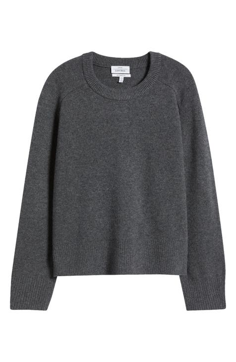 Gray pullover women's best sale