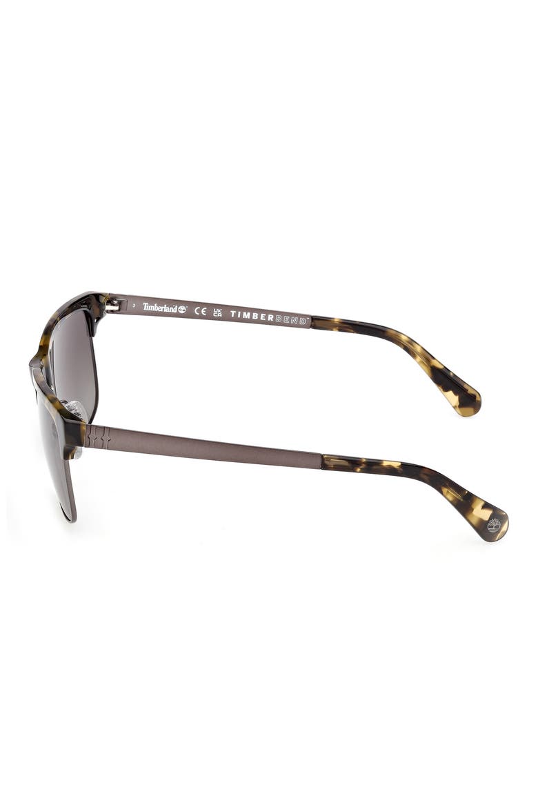 60mm Sunglasses, Alternate, color, COLOURED HAVANA / SMOKE