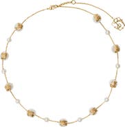 Burberry EKD Sphere Pearl Necklace