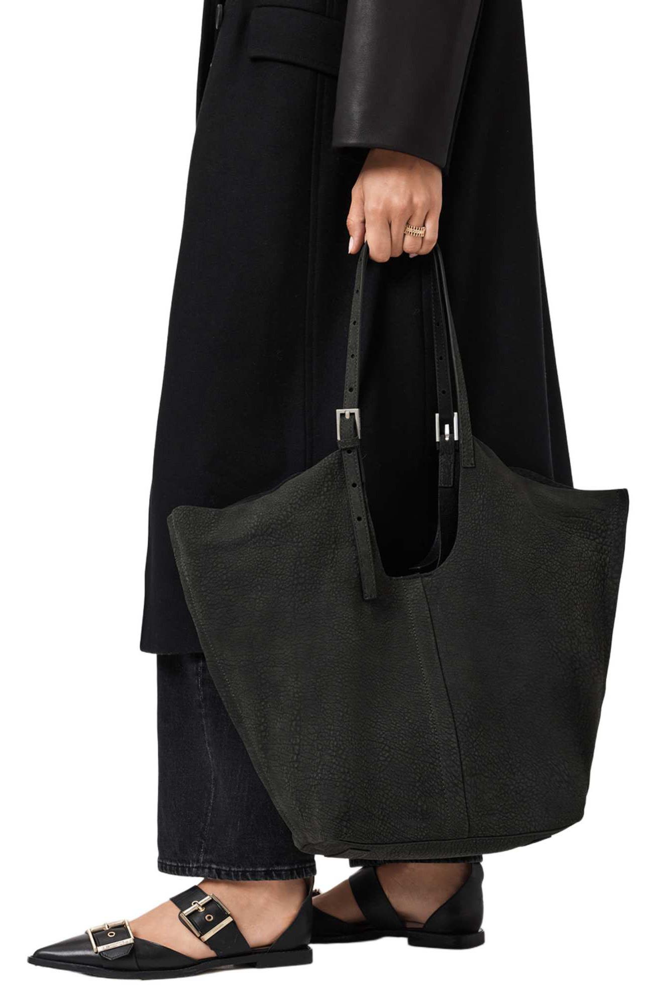 AllSaints Ara Tote Bag, Alternate, color, Meteorite Grey