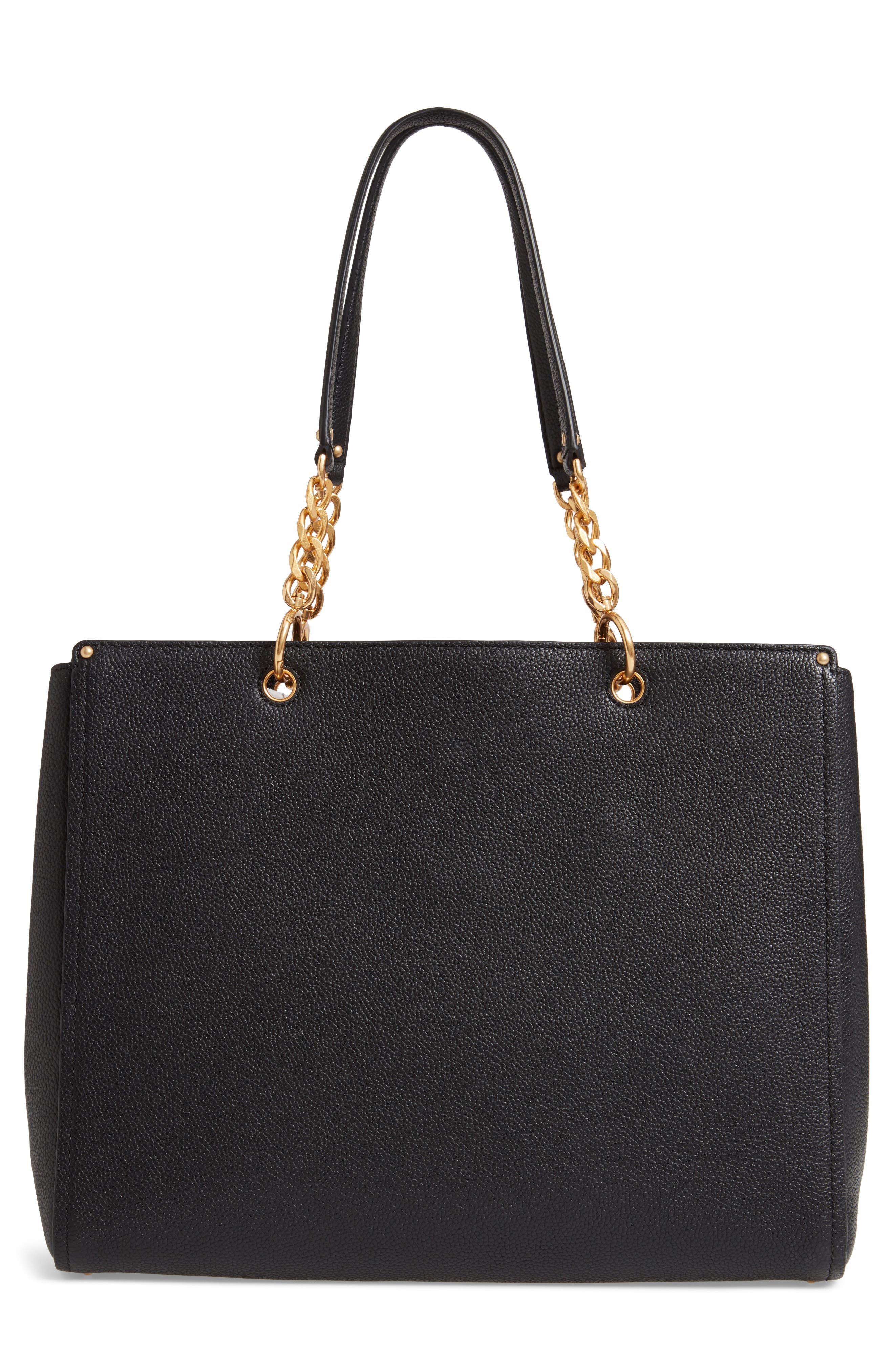 Tory Burch Everly Leather Tote, Alternate, color, 