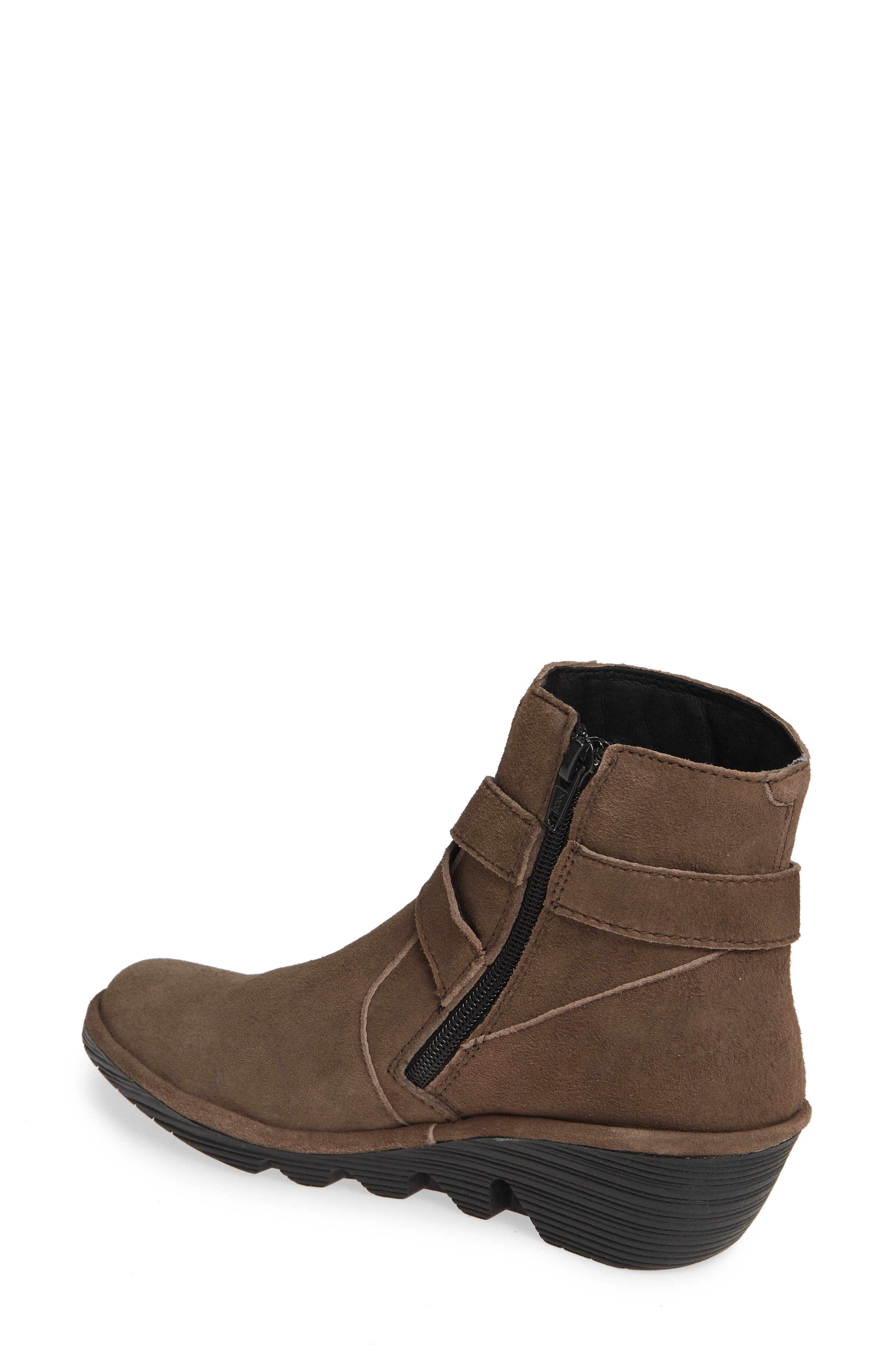 Perz Wedge Bootie, Alternate, color, GREY LEATHER