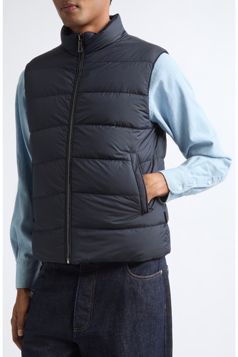 Falieri Wool Blend Vest, Alternate, color, BLUE GREY