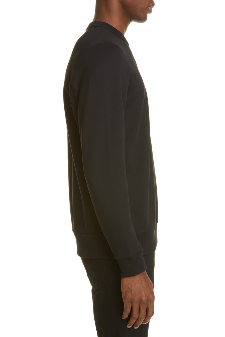 Dryden TB Monogram Sweatshirt, Alternate, color, BLACK