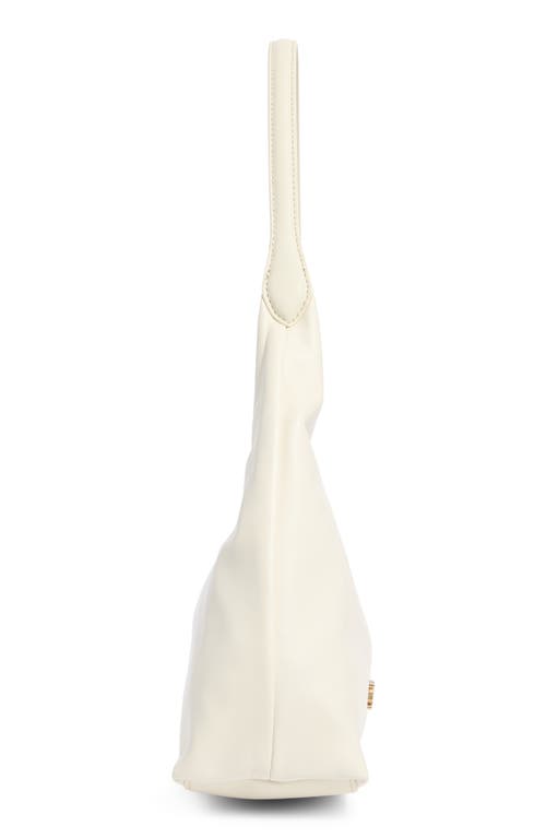 Sam Edelman Dakota Leather Shoulder Bag In White