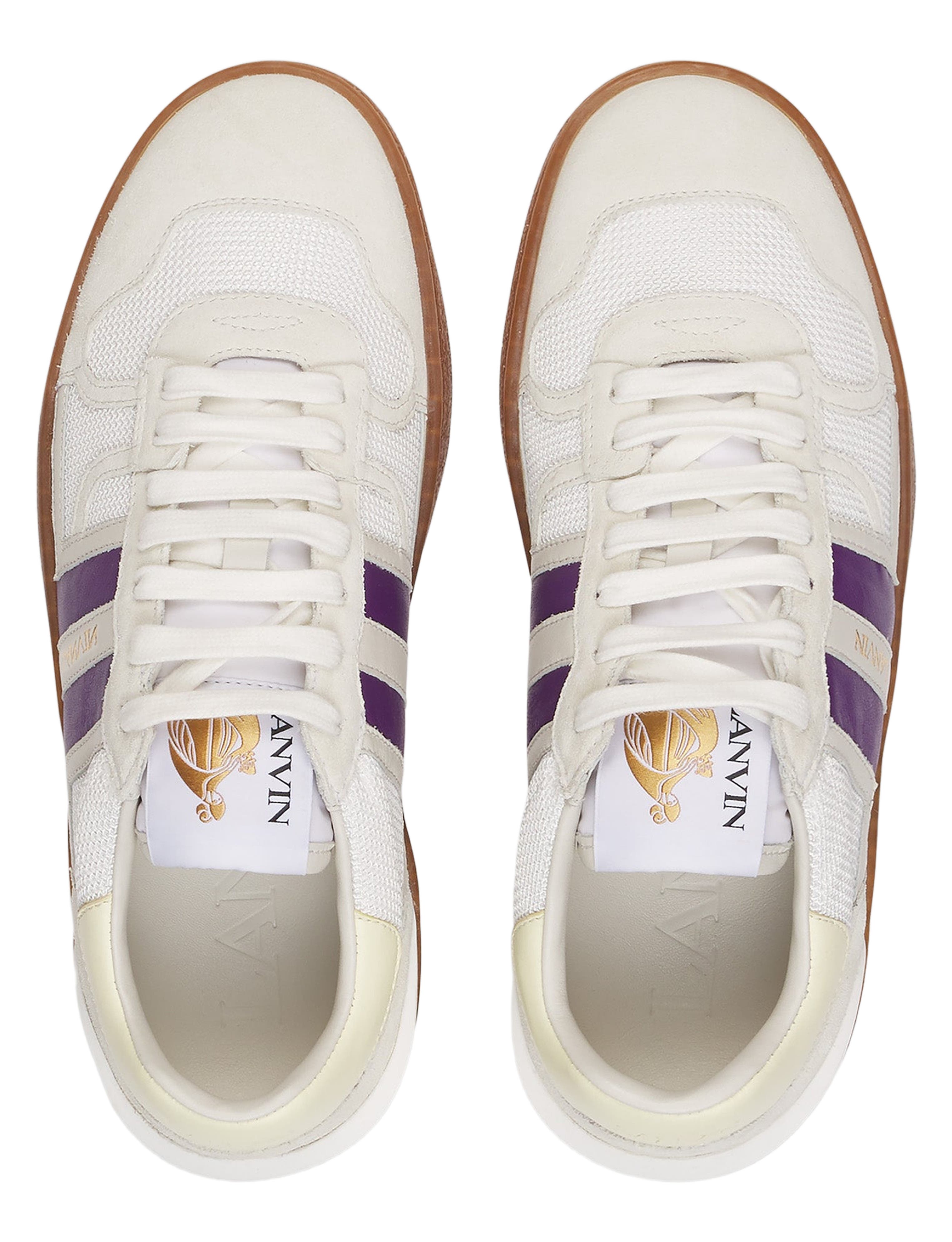 Lanvin Clay Mesh Sneakers With Translucent Sole, Alternate, color, 