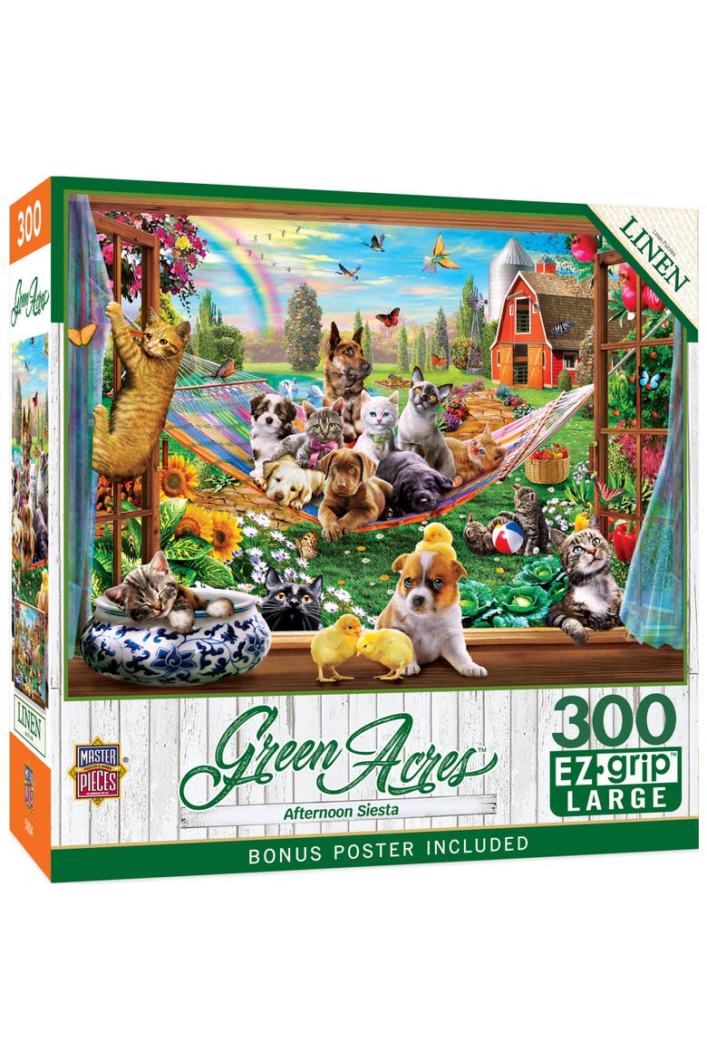 Afternoon Siesta 300 Piece Jigsaw Puzzle, Main, color, Multicolor