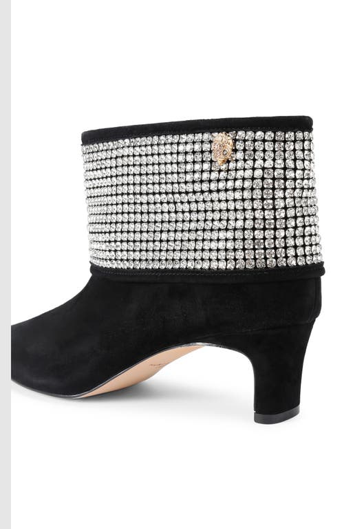 Kurt Geiger London Fold-over Embellished Bootie In Multi