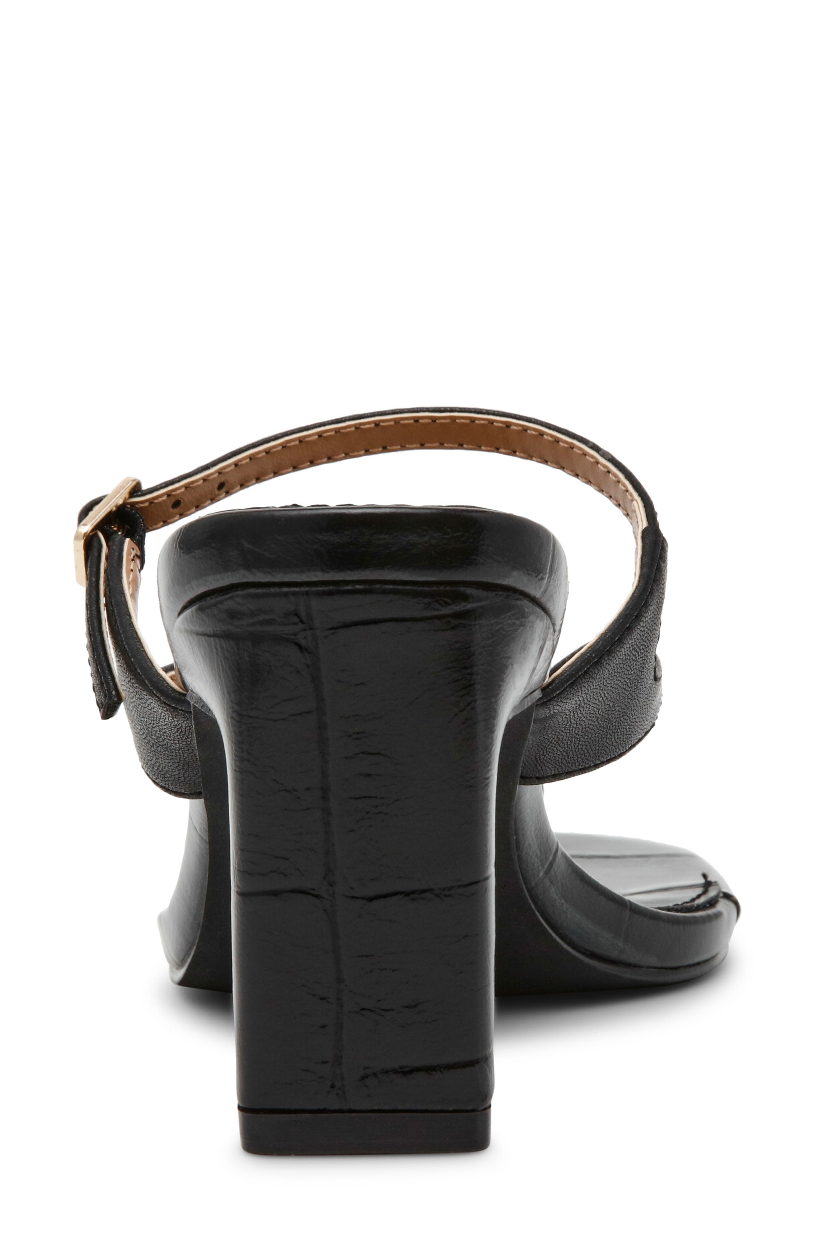 DV by Dolce Vita Lisette Block Heel Slide Sandal, Alternate, color, Black