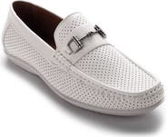 ASTON MARC Perforated Bit Loafer