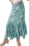 Free People Backseat Glamour Maxi Skirt