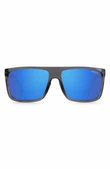 Carrera Eyewear 58mm Gradient Polarized Rectangular Sunglasses