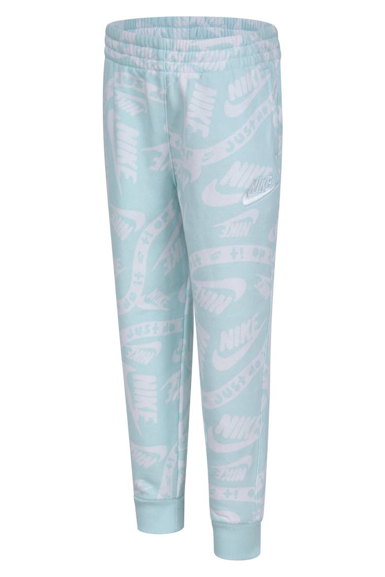 Kids' Sportswear Club Joggers, Alternate, color, JADE ICE