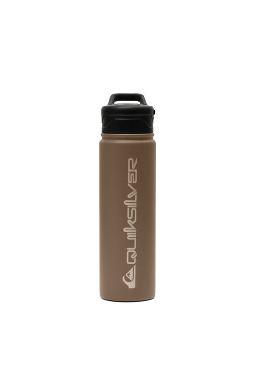 Quiksilver Venice Double Wall Insulated 24oz. Stainless Steel Tumbler In Brown