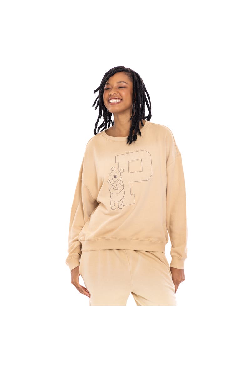 Winnie the Pooh Loungewear Sweatshirt, Main, color, Cream Winnie the Pooh