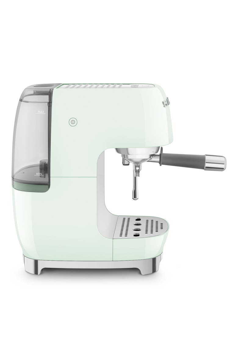 Espresso, Coffee & Cold-Brew Coffee Machine, Alternate, color, PASTEL GREEN