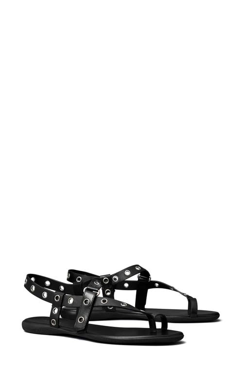 Tory Burch Eyelet Toe Ring Sandal