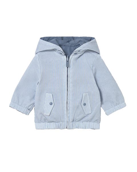 Striped Hooded Jacket