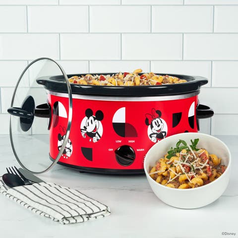 Disney Mickey and Minnie 5Qt Slow Cooker