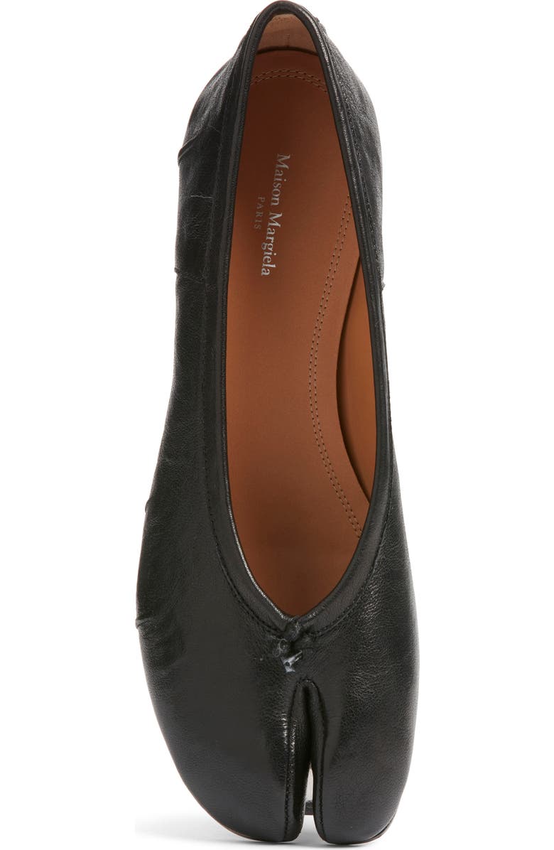 Maison Margiela Tabi Ballerina Pump, Alternate, color, Black