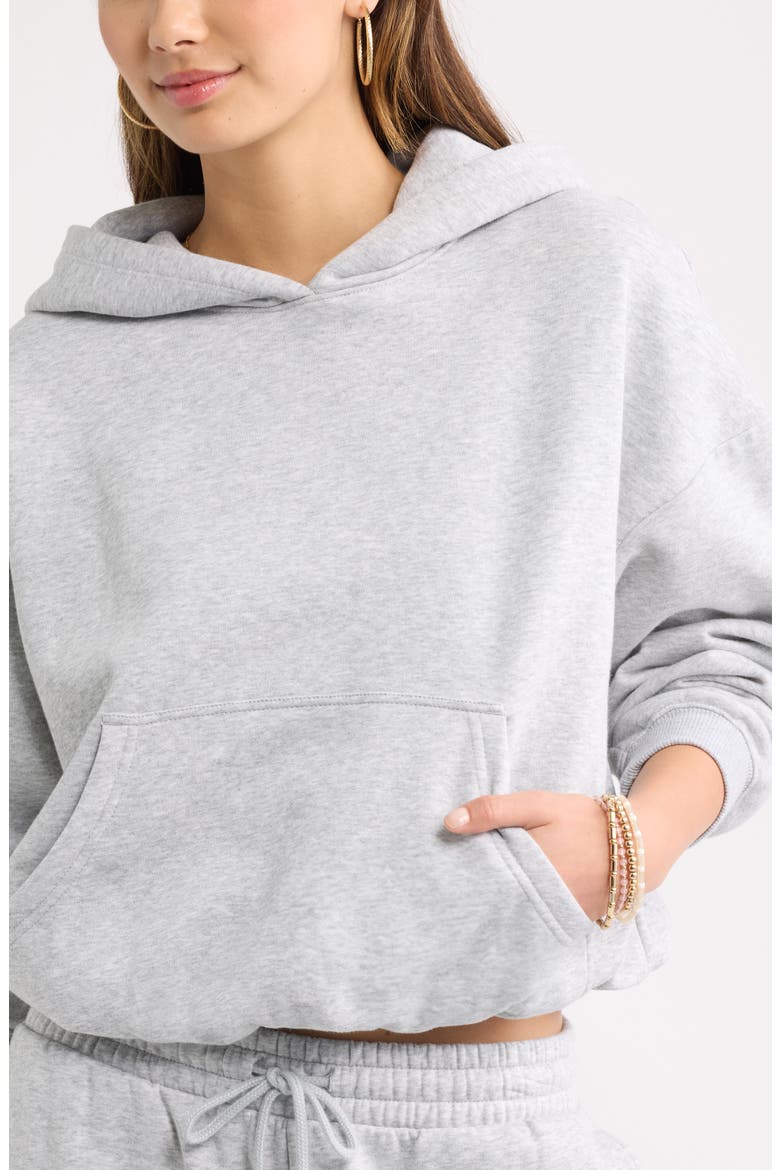 Bubble Hoodie, Alternate, color, GREY SOFT HEATHER