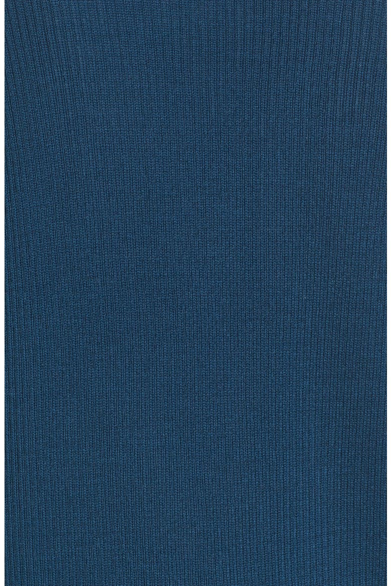 LONG SLEEVE RIB CARIDGAN, Alternate, color, BLUE CERAMIC