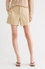 Vince Casual Linen Blend Shorts