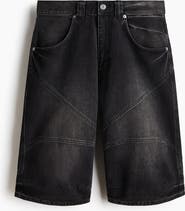 H&M Super Baggy Denim Shorts