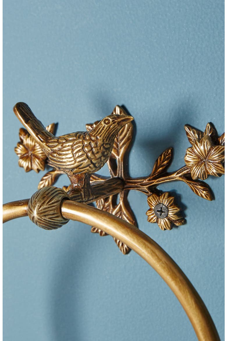 Anthropologie Everlee Towel Ring, Alternate, color, BRONZE