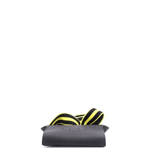 Pre-owned Hermes Hermes Videpoches Bag Togo In Black