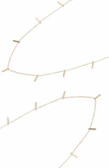 Adornia Set of 2 Charm Station Necklaces