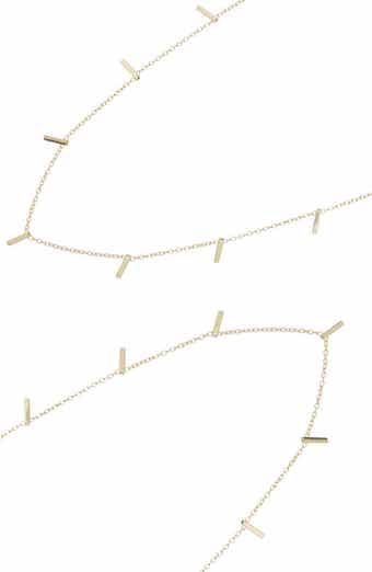 Set of 2 Charm Station Necklaces