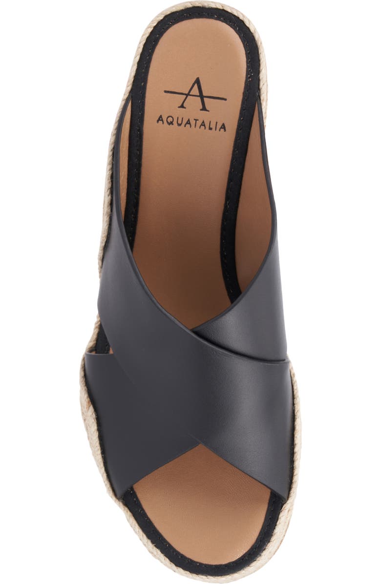 Aquatalia Marina Water Repellent Wedge Slide Sandal, Alternate, color,