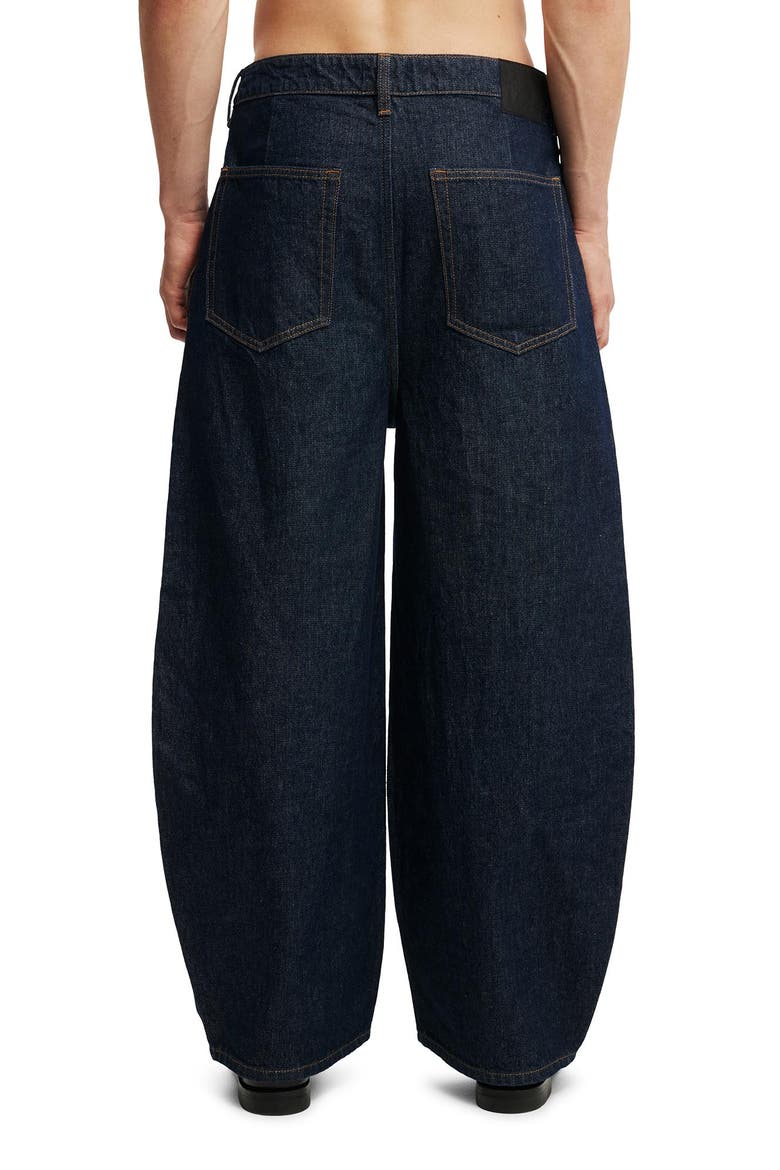 Men's Baggy Barrel Jean, Alternate, color, PLEAT SHUTTER BLUE
