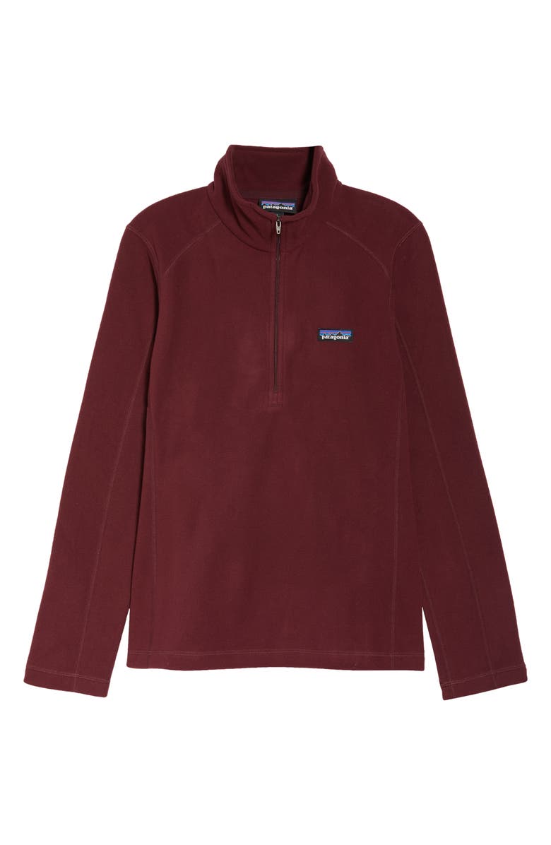 Patagonia Micro D<sup>®</sup> Quarter-Zip Fleece Pullover, Alternate, color,