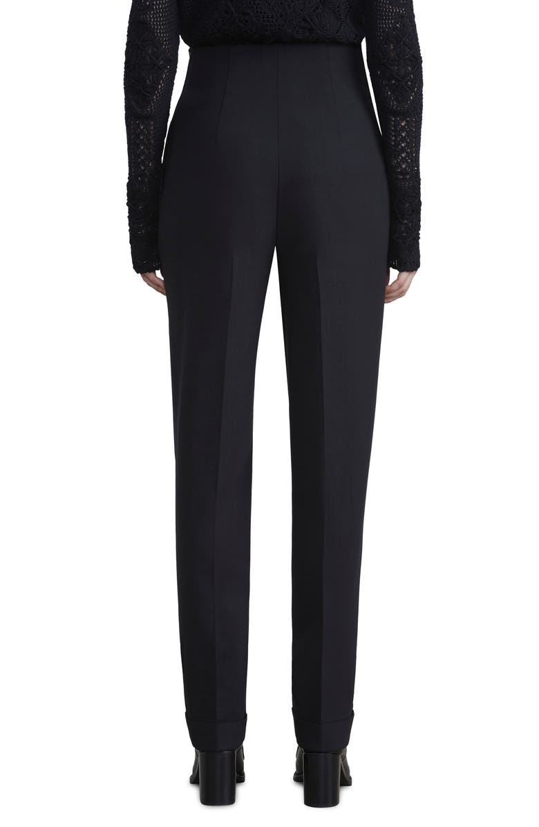 Lafayette 148 New York Waverly Double Face Stretch Wool Pants, Alternate, color, 