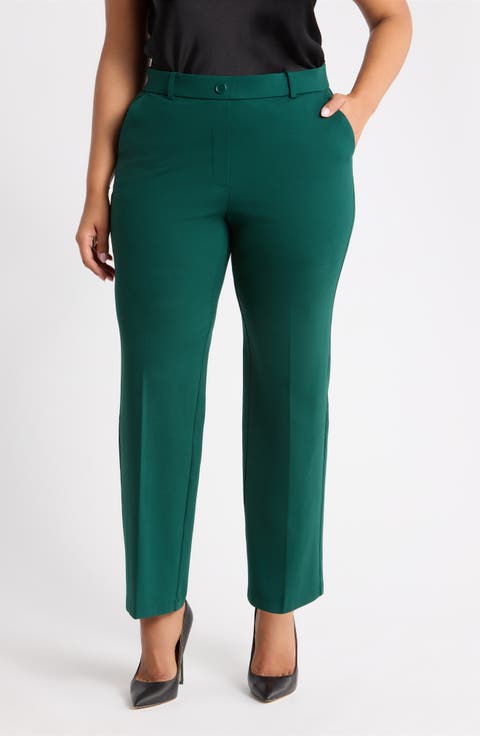 Faux Fly Trousers