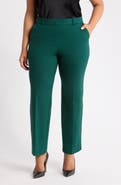 KASPER Faux Fly Trousers