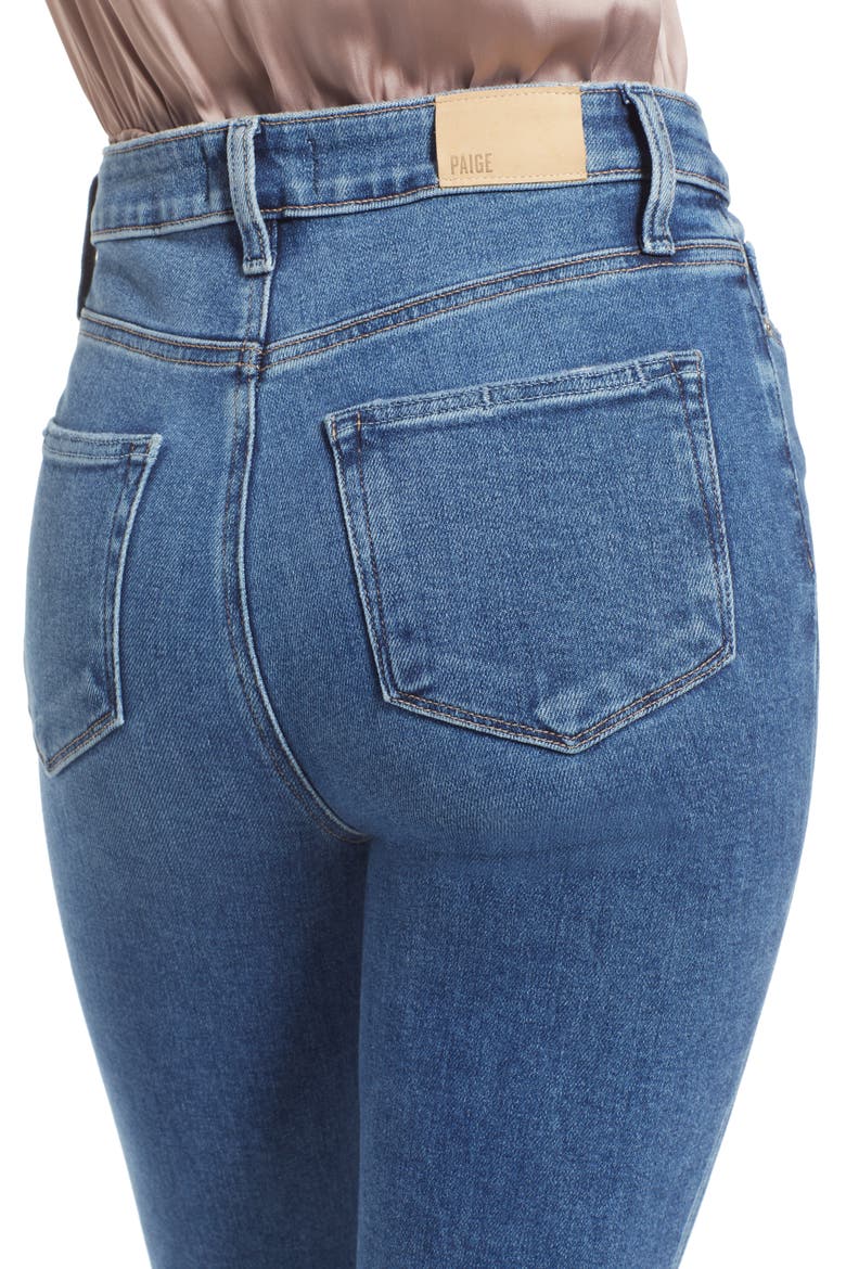 Cindy High Waist Straight Leg Jeans, Alternate, color, ROXANNE W/ GRAND HEM