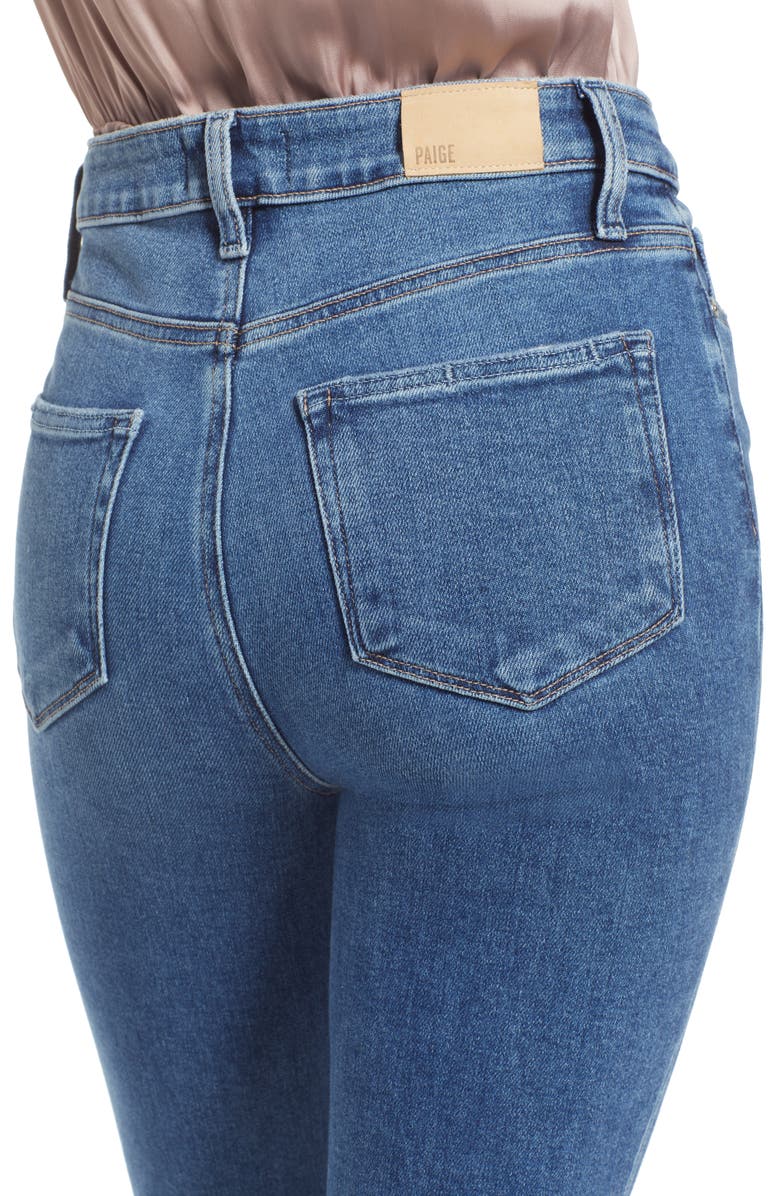 PAIGE Cindy High Waist Straight Leg Jeans, Alternate, color, 