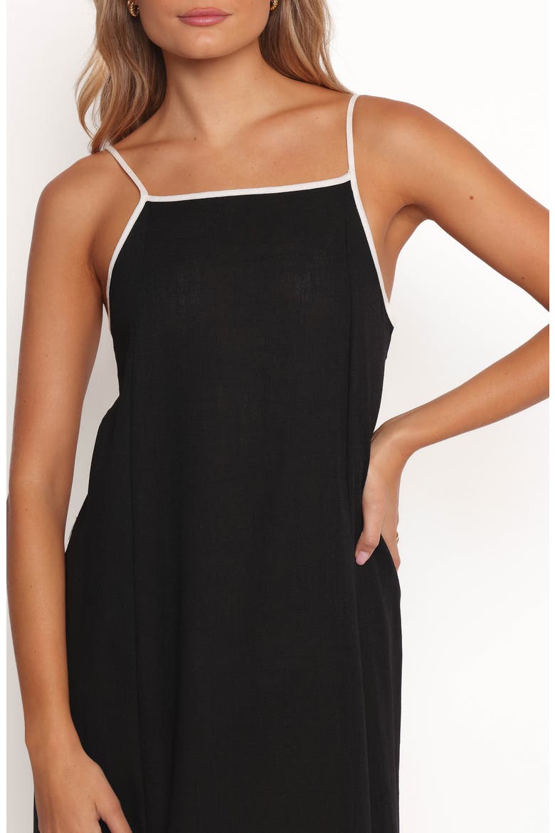 Ciel Maxi Dress, Alternate, color, BLACK
