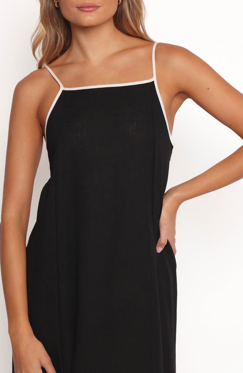 Petal & Pup Ciel Maxi Dress, Alternate, color, Black