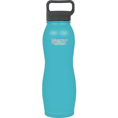 Stainless Steel Curve Water Bottle, 21 oz Glacier