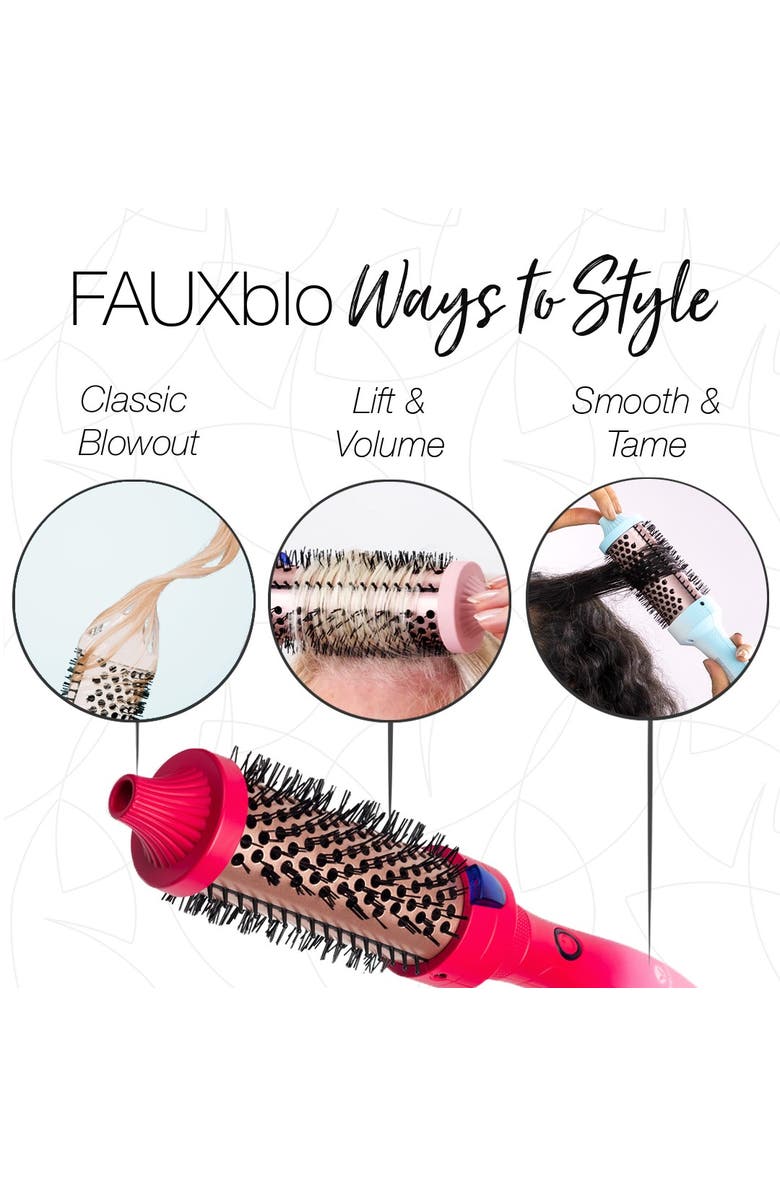 CALISTA FAUXblo Thermal Blowout Brush, Alternate, color, Blue Snow Cone