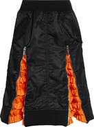 Noir Kei Ninomiya Nylon Twill Skirt