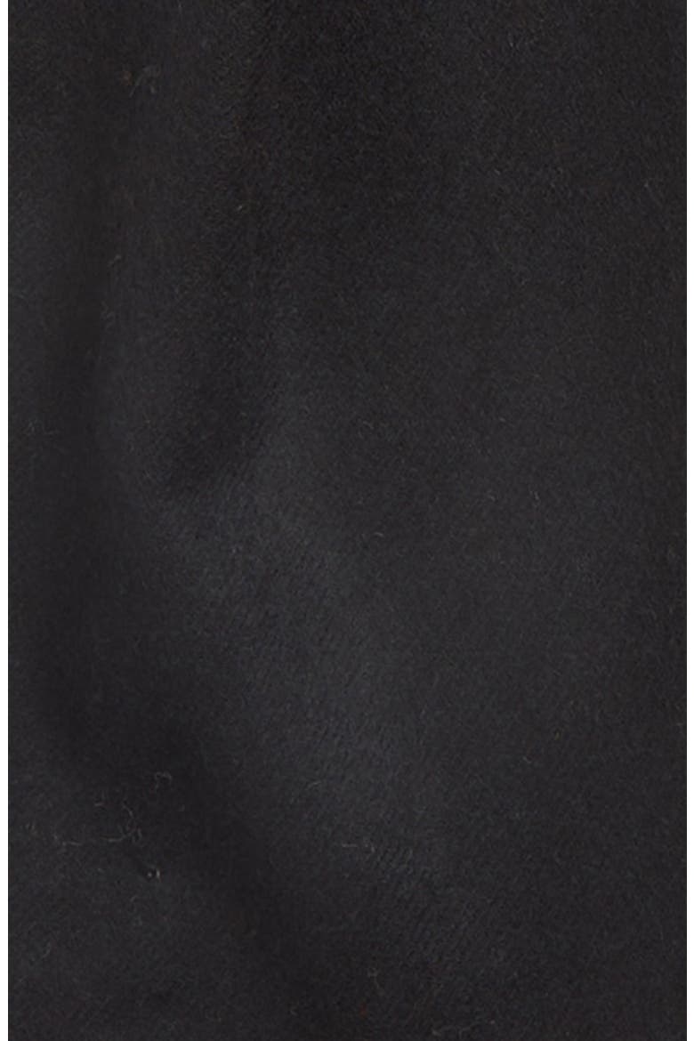 Cashmere Beanie, Scarf & Fingerless Gloves Set, Alternate, color, BLACK