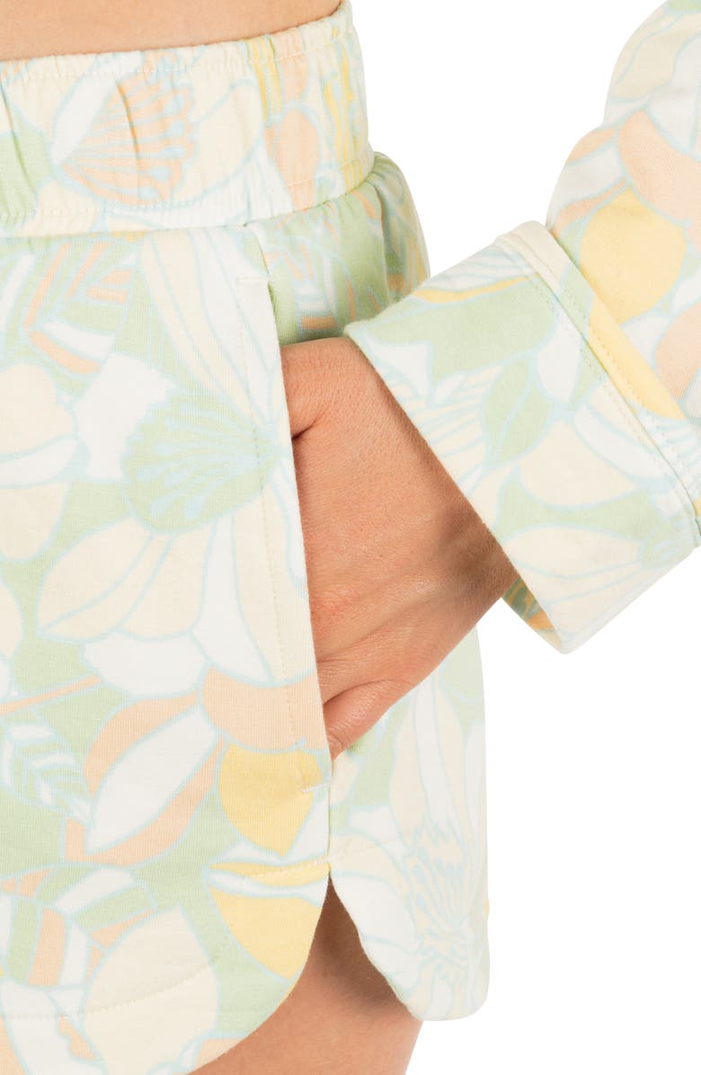 Hurley Safari Floral Print Shorts, Alternate, color, Spray